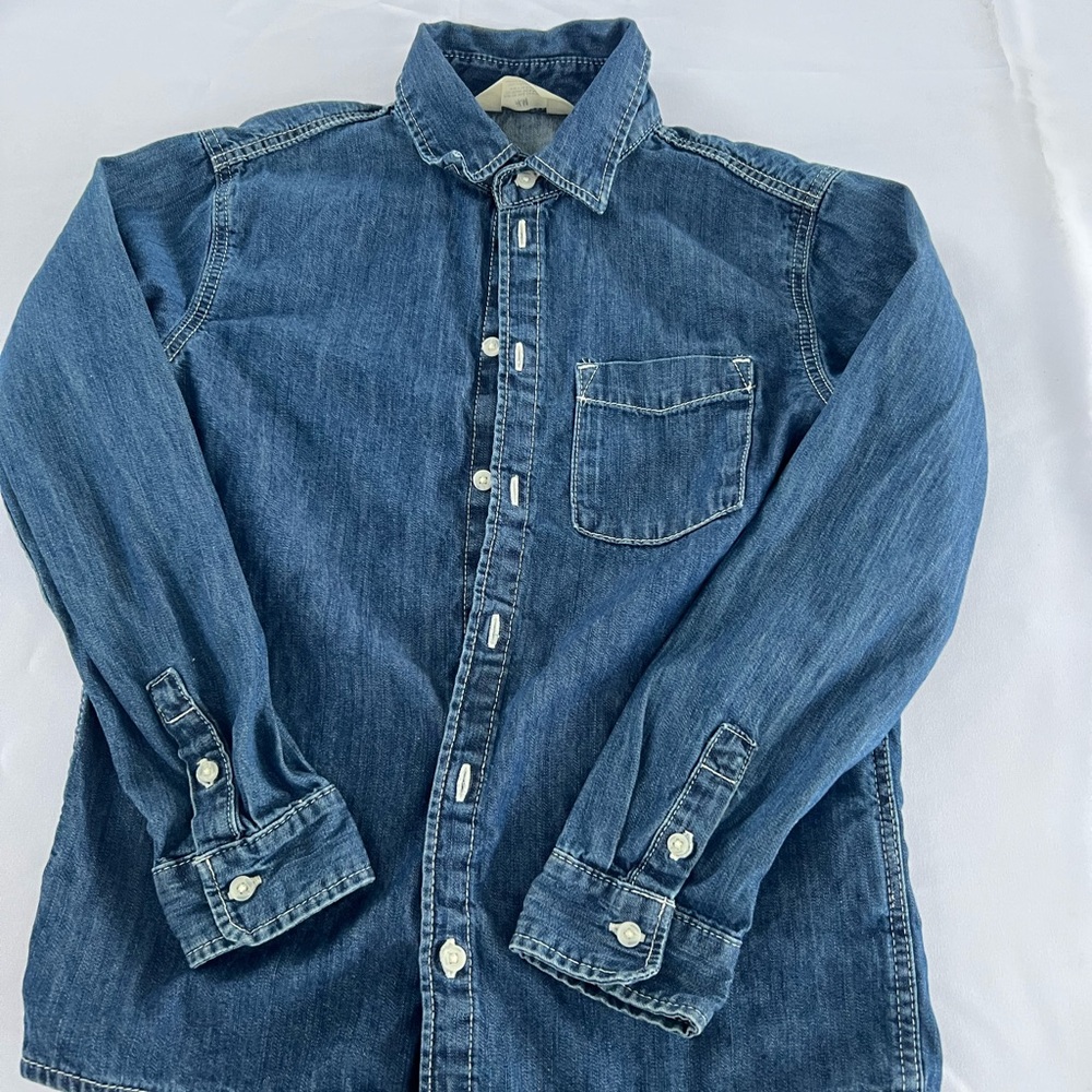 H&M Indigo Denim Shirt